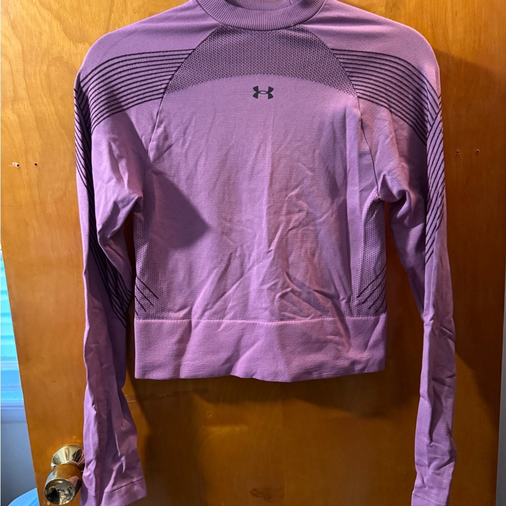 Under Armour - Rush- Purple Long Sleeve Top